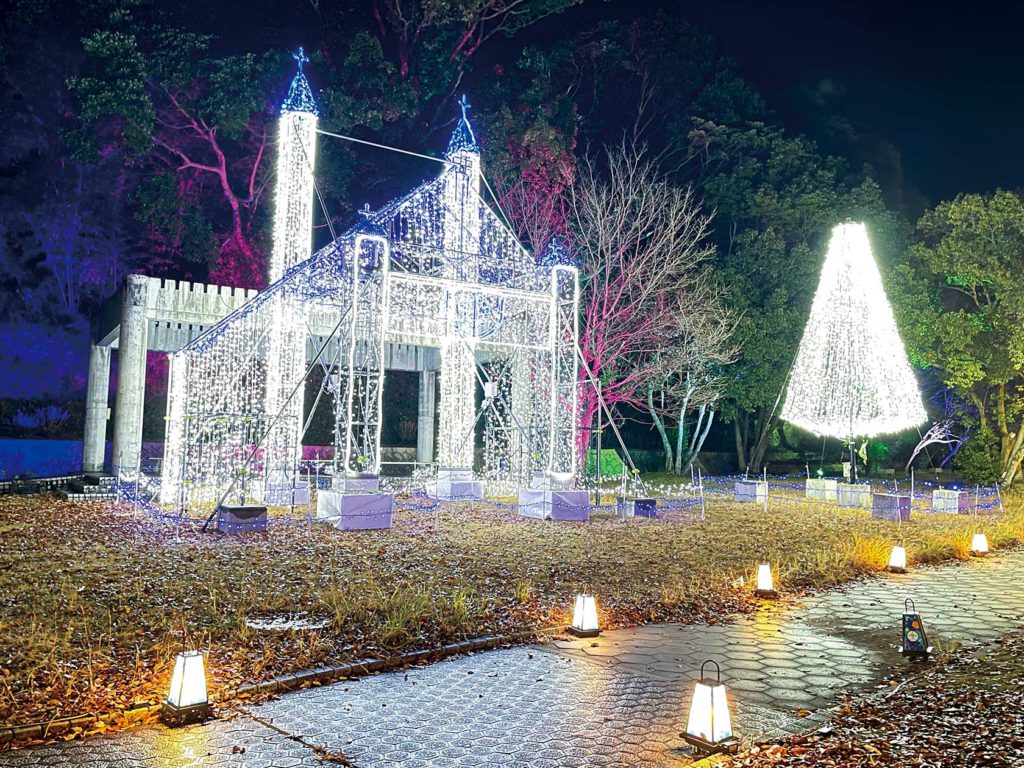 日本のクリスマスは山口からシンボルイルミネーション