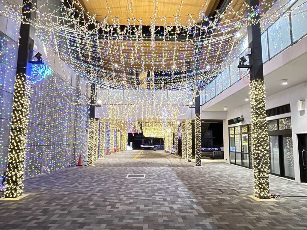 徳地総合支所イルミネーション