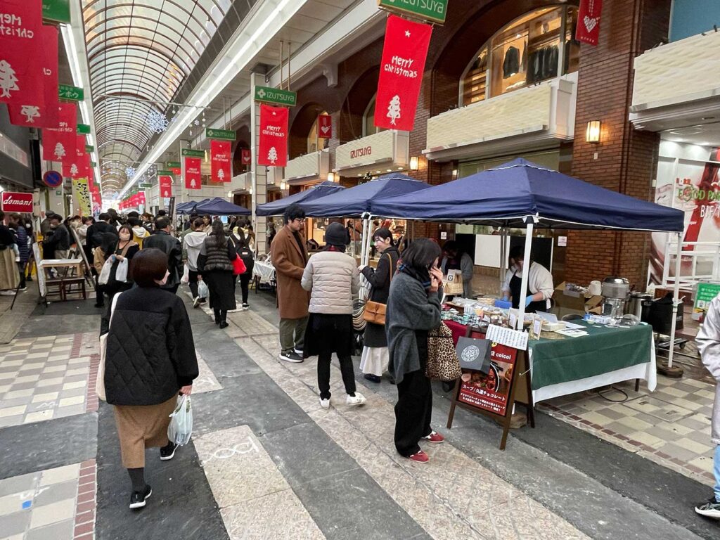 イベント開催時の中心商店街