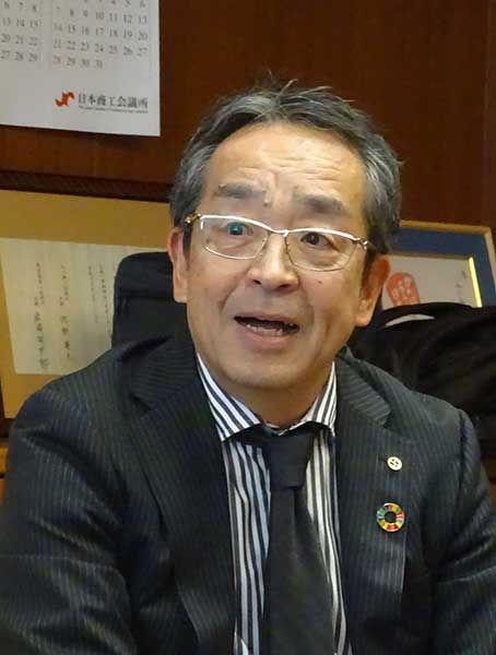 高橋克行副会頭