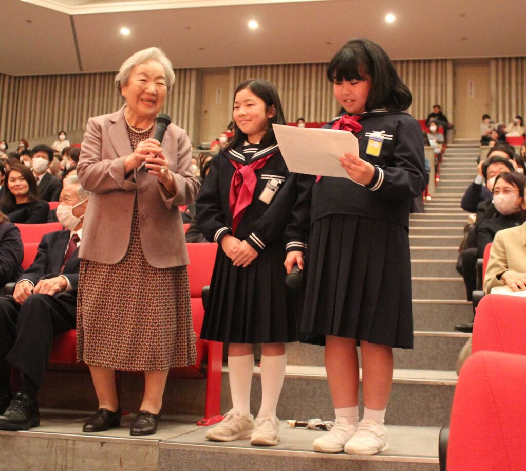 附属山口小創立150周年記念式典